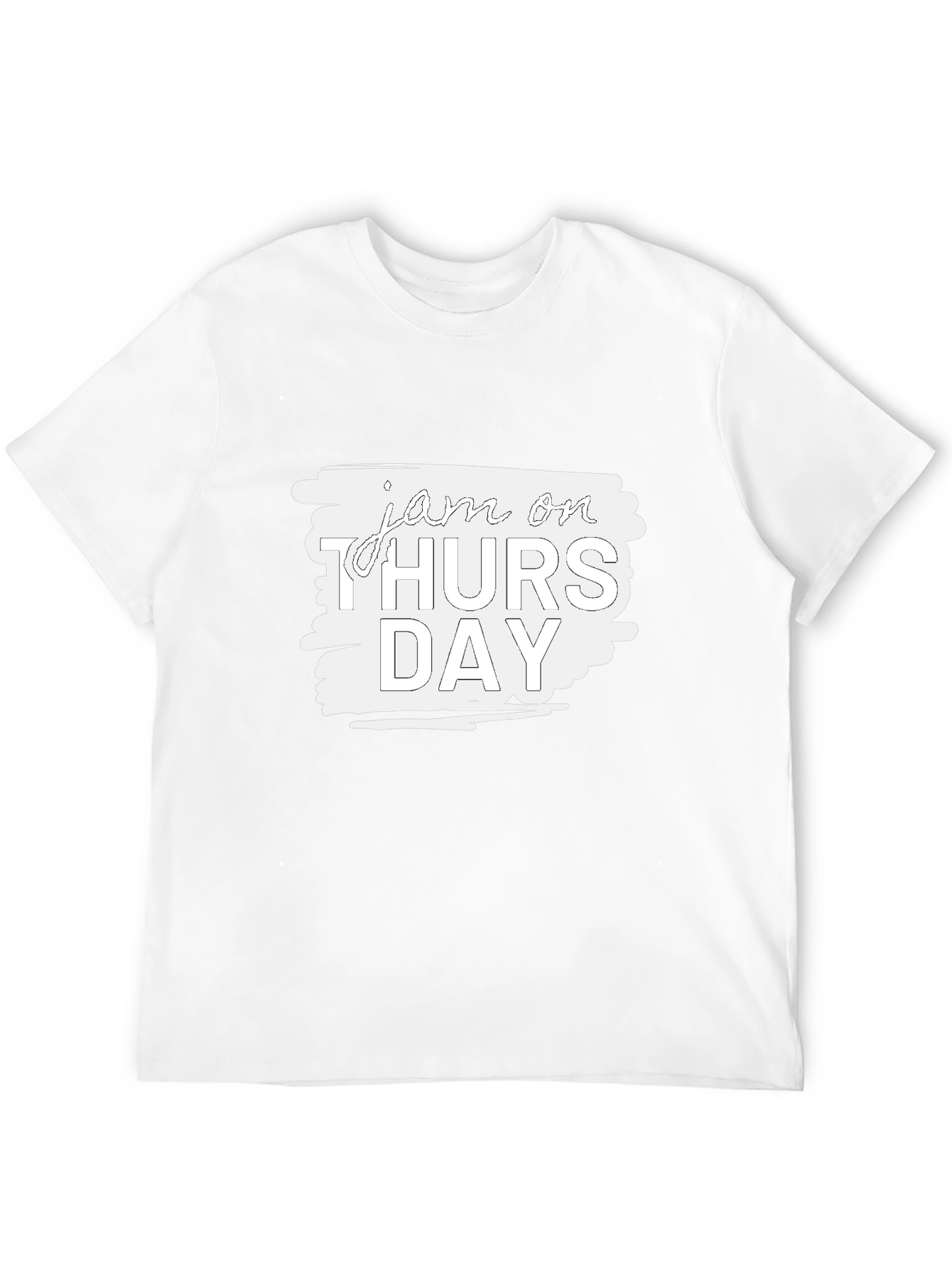 Jam On Thursday Graphic Tee - Black