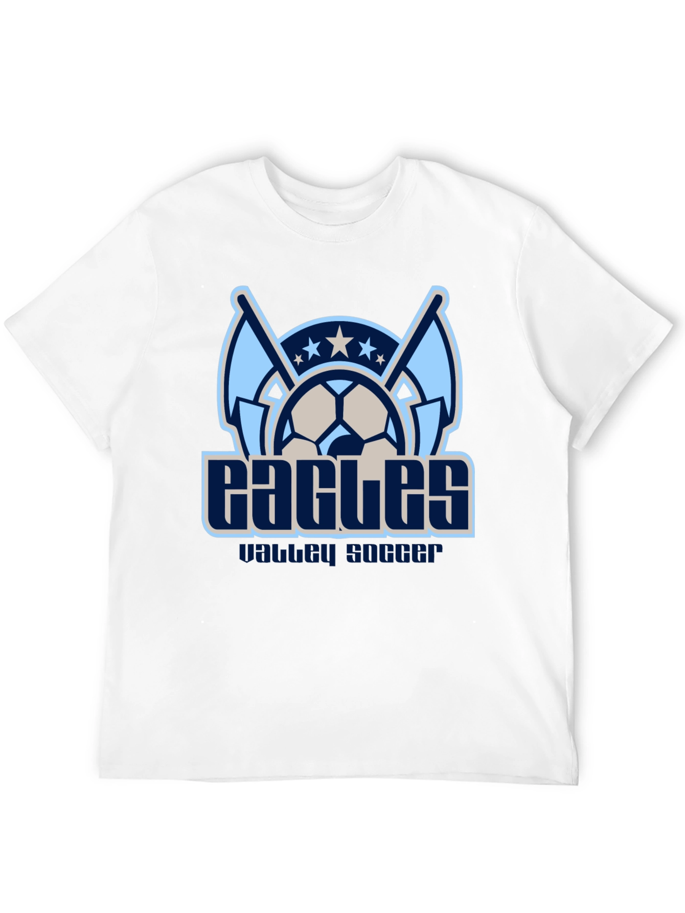 Eagles Soccer Black T-Shirt