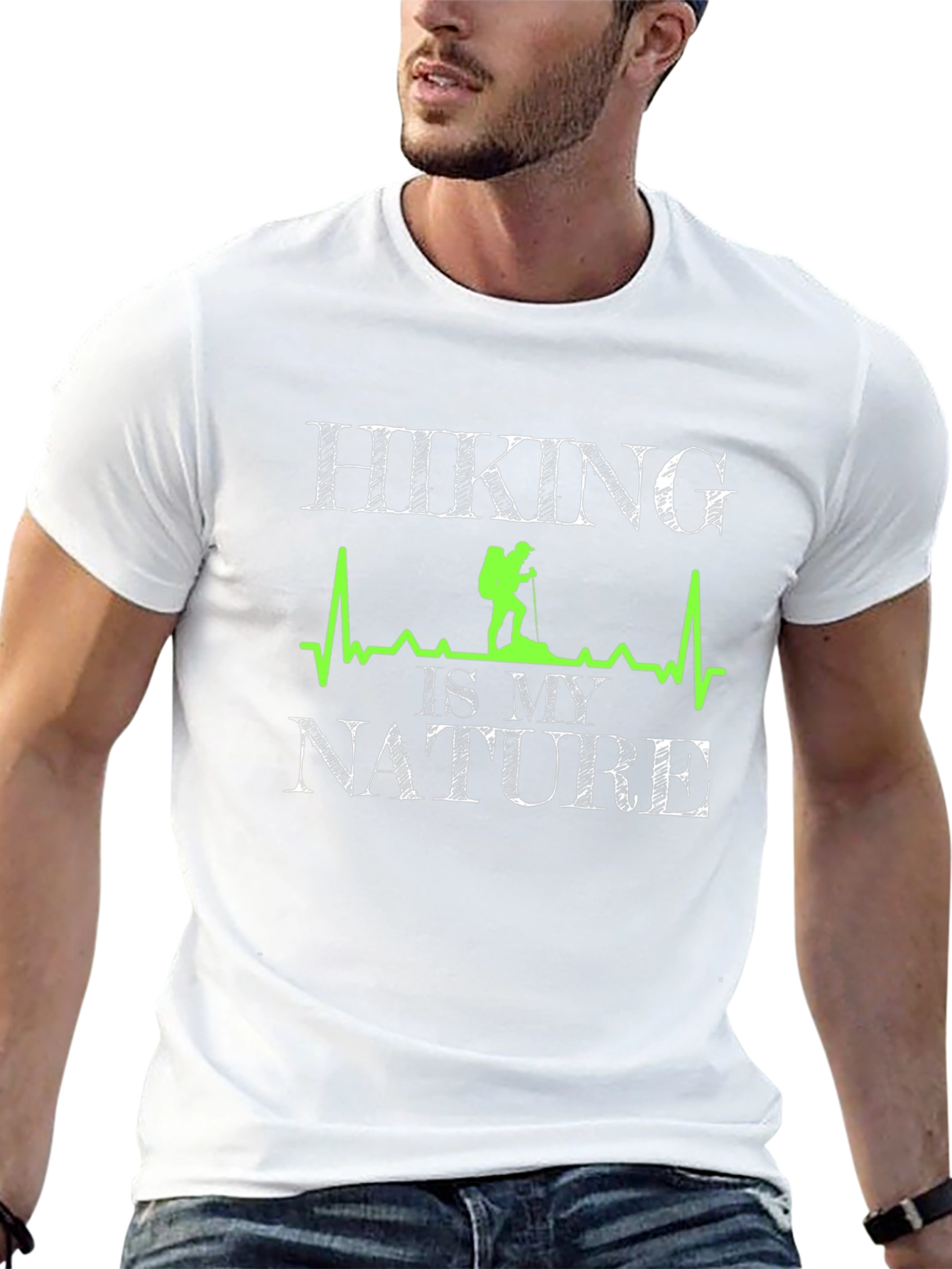 Hiking is My Nature Graphic Tee