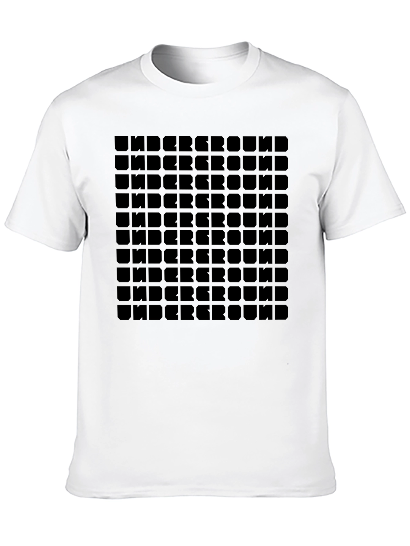 Underground Grid Graphic T-Shirt - Soft Cotton Blend