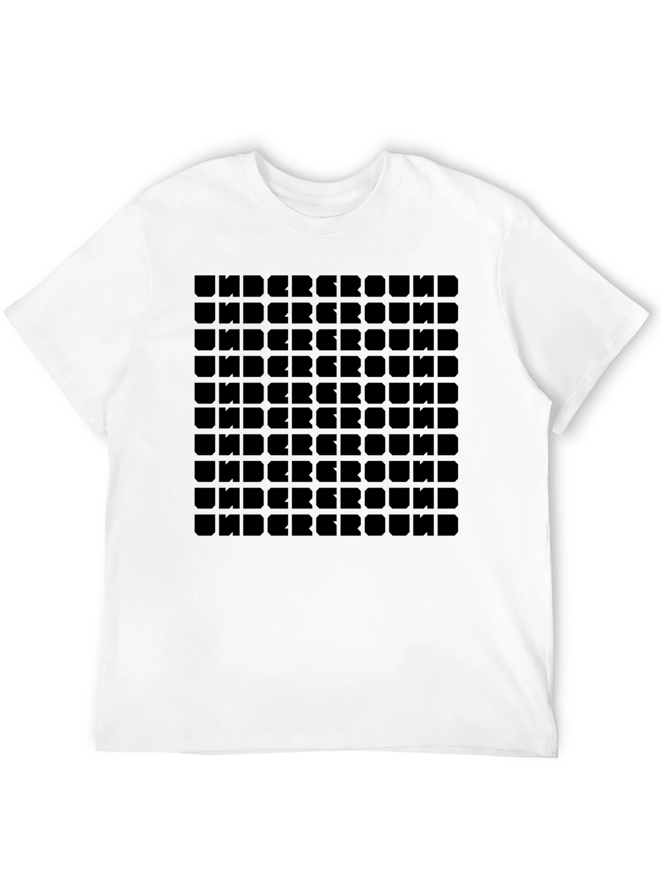 Underground Grid Graphic T-Shirt - Soft Cotton Blend