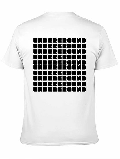 Underground Grid Graphic T-Shirt - Soft Cotton Blend