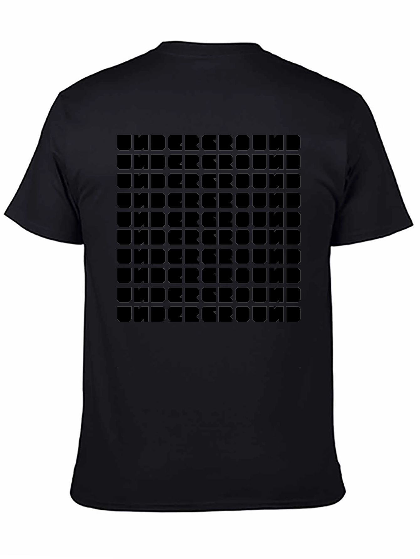 Underground Grid Graphic T-Shirt - Soft Cotton Blend