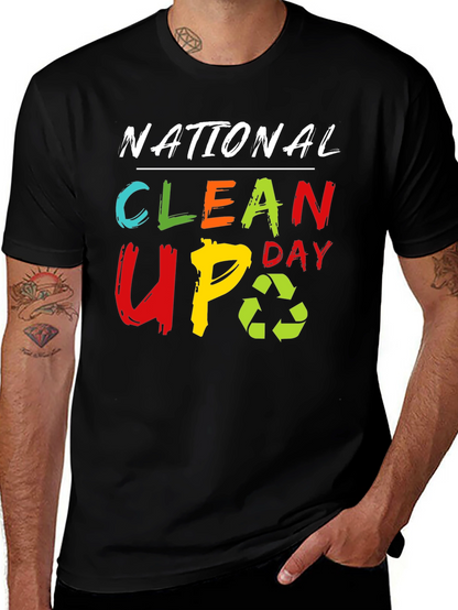 National Cleanup Day T-Shirt - Eco-Friendly Tee