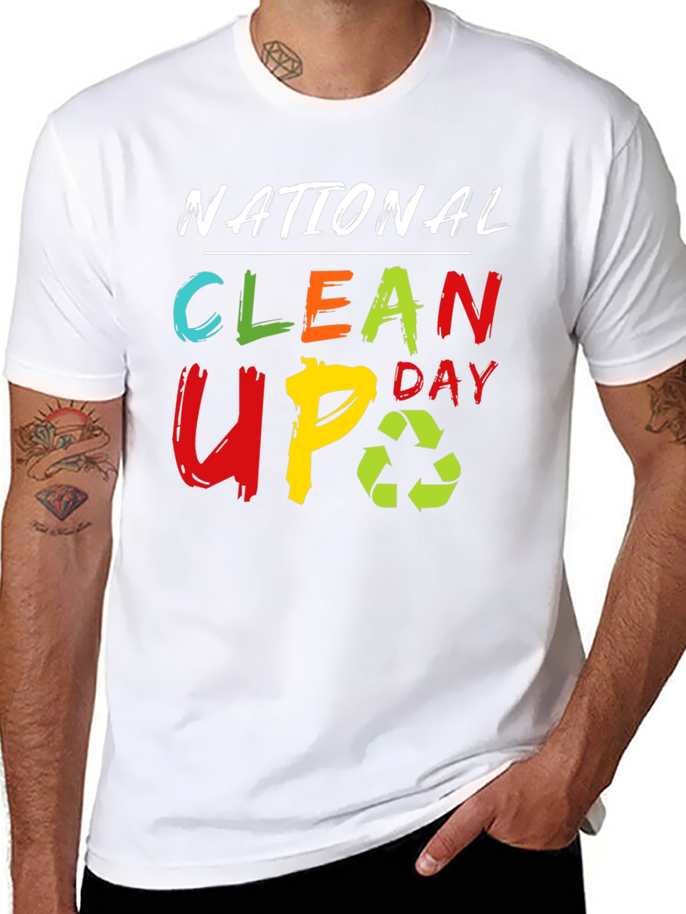 National Cleanup Day T-Shirt - Eco-Friendly Tee