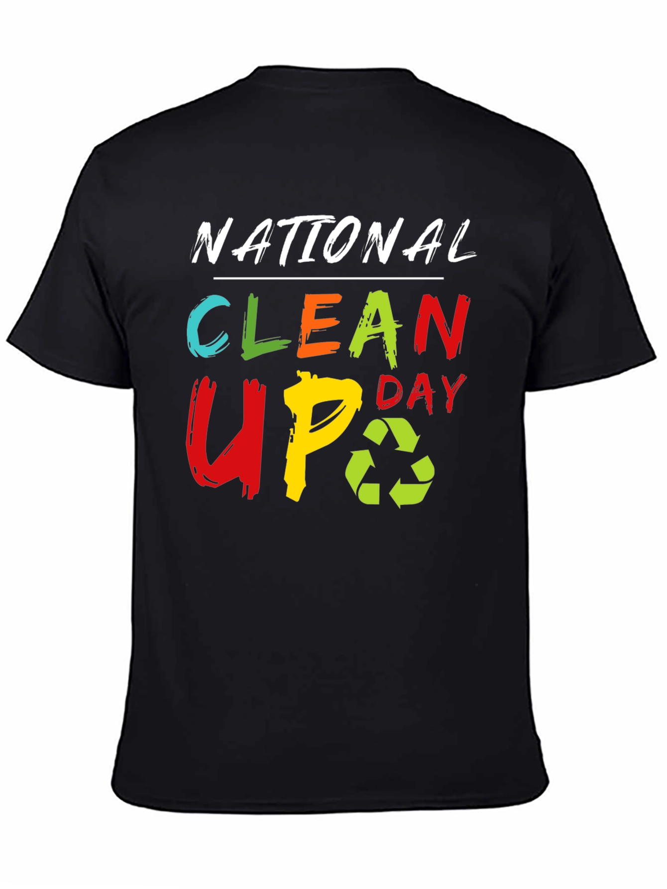 National Cleanup Day T-Shirt - Eco-Friendly Tee