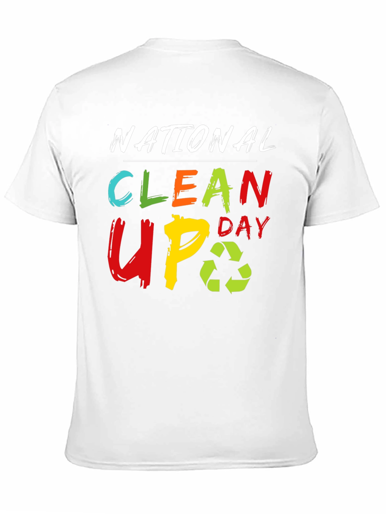 National Cleanup Day T-Shirt - Eco-Friendly Tee