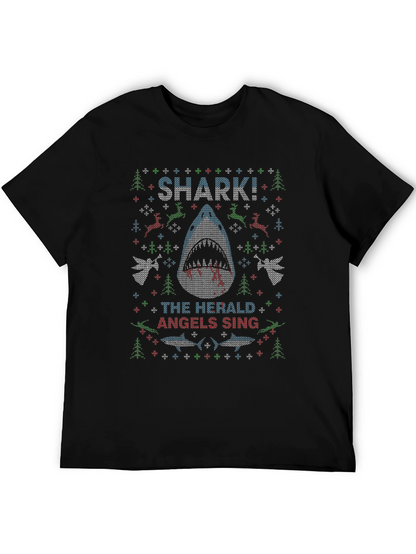 Shark Ugly Christmas Sweater T-Shirt