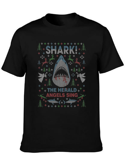 Shark Ugly Christmas Sweater T-Shirt