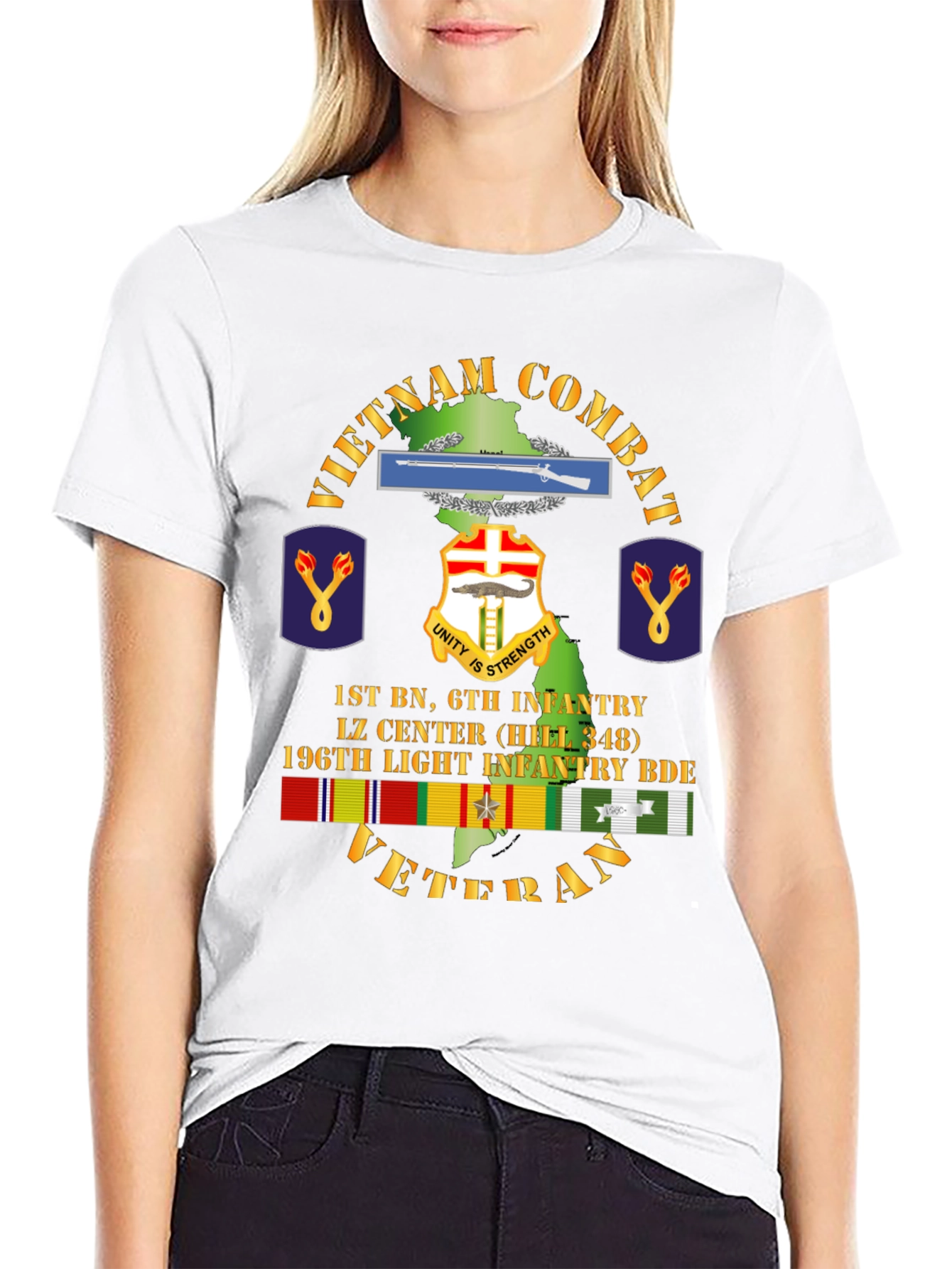 Vietnam Combat Veteran T-Shirt