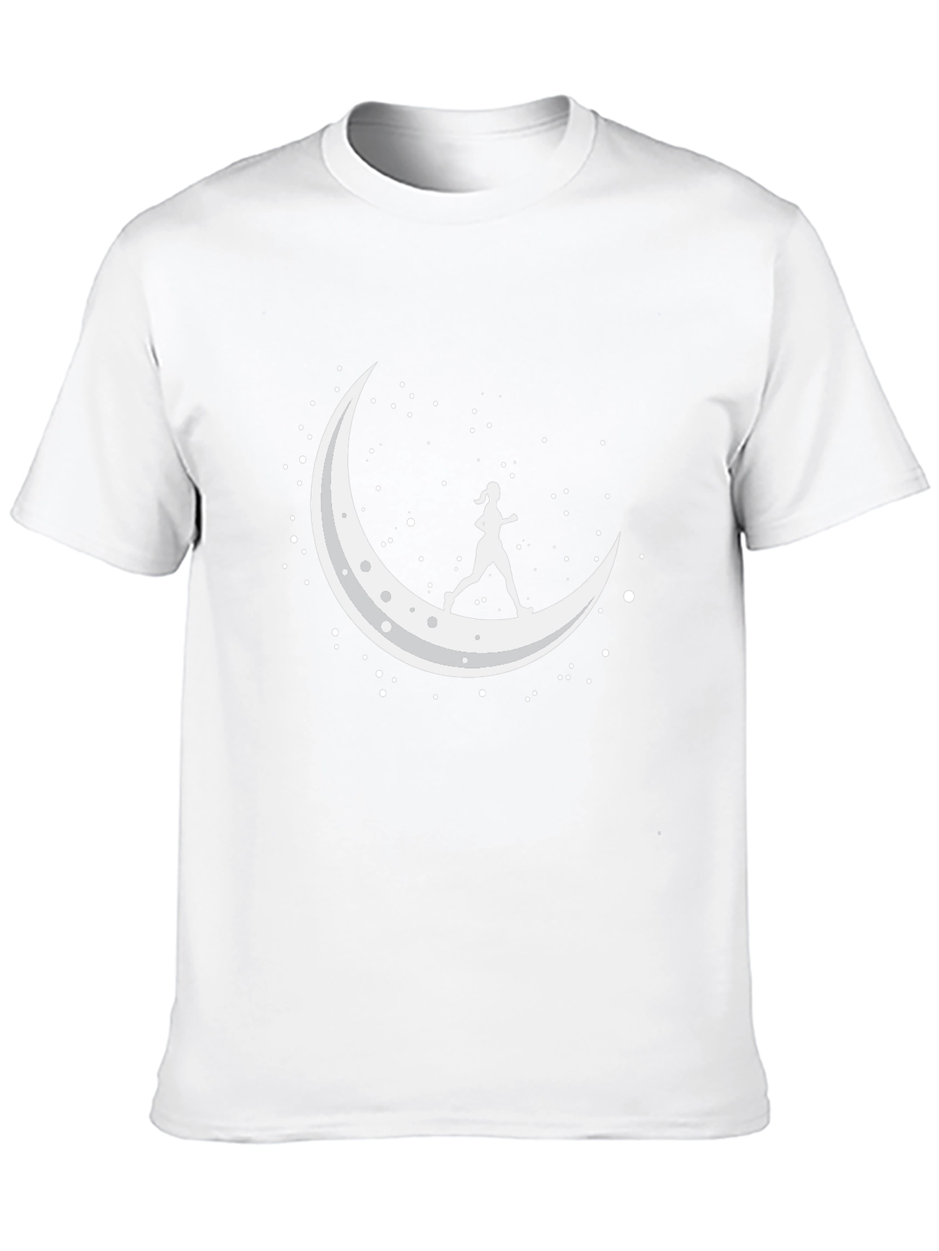 Moon Runner Graphic Tee - Black