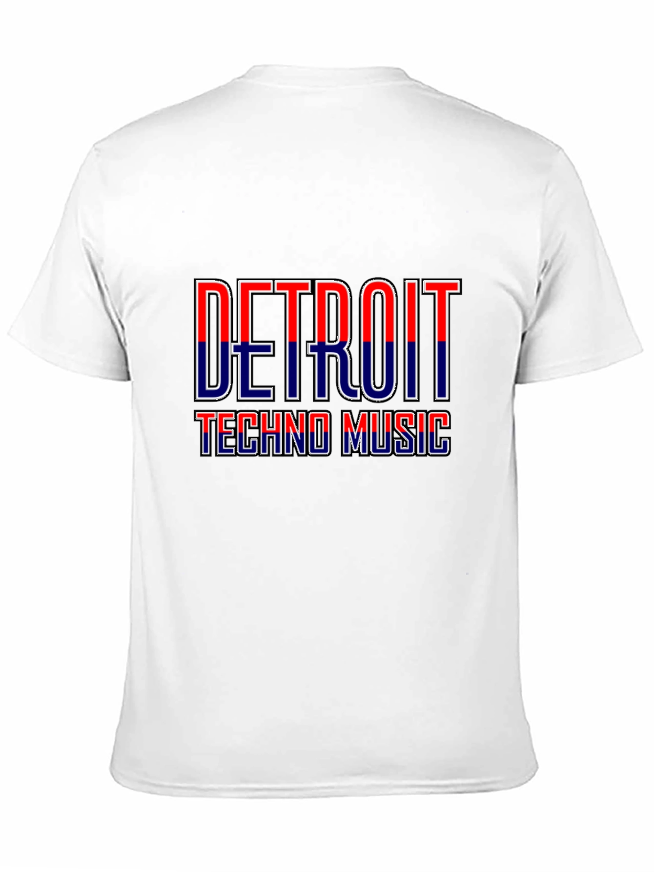 Detroit Techno Music Graphic T-Shirt