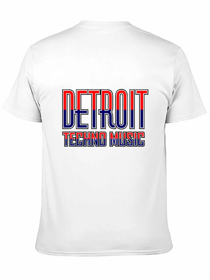 Detroit Techno Music Graphic T-Shirt