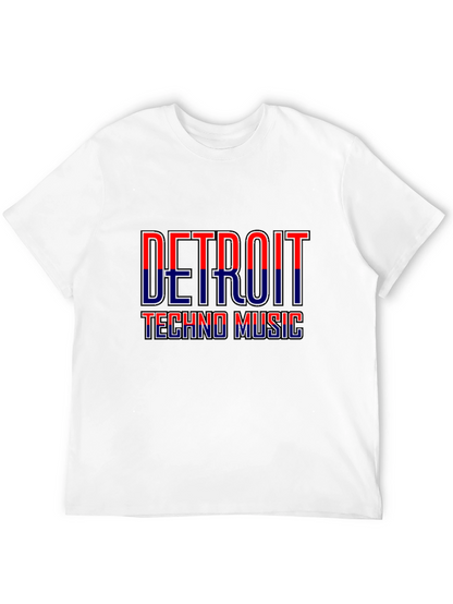 Detroit Techno Music Graphic T-Shirt