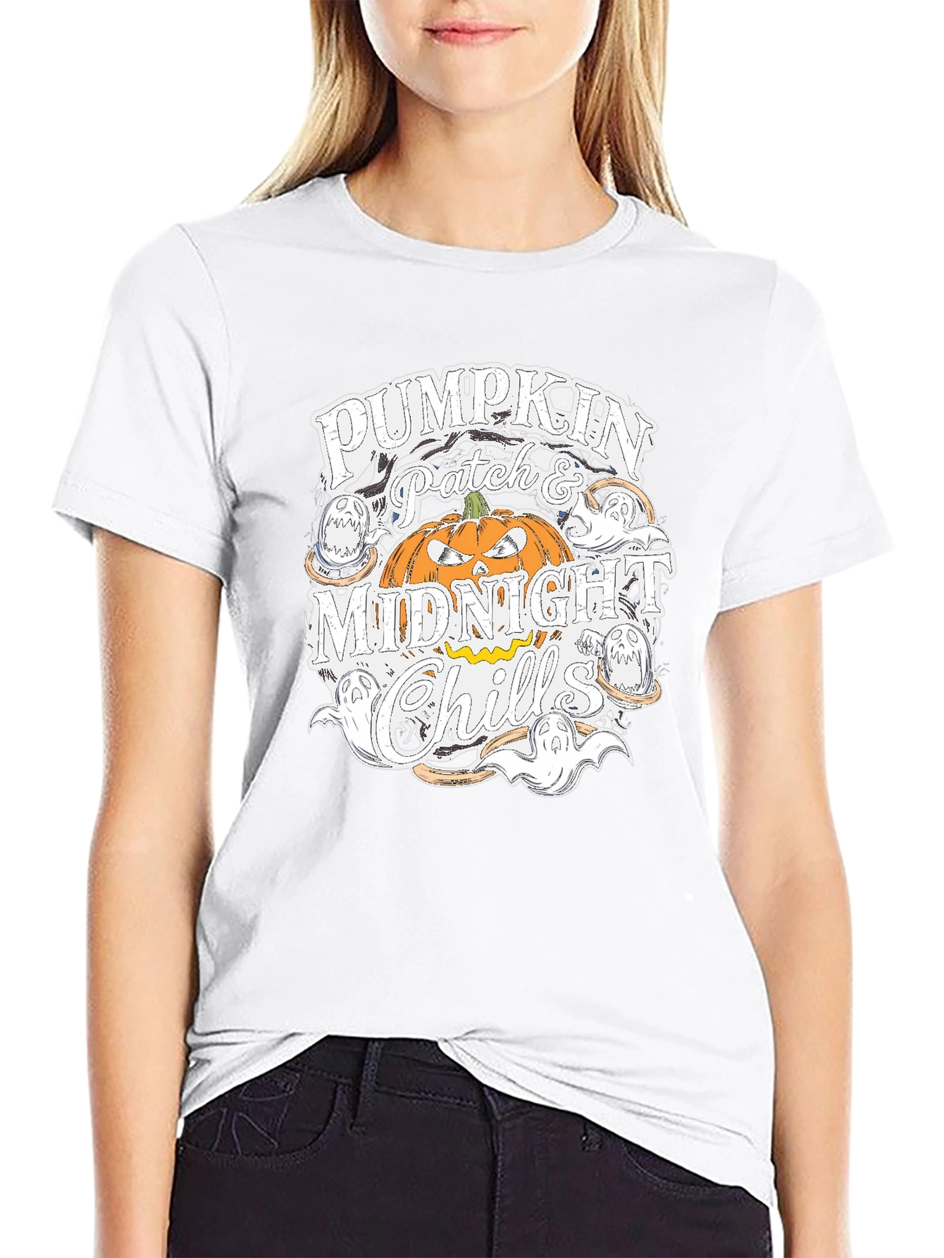 Pumpkin Patch Midnight Chills Graphic Tee