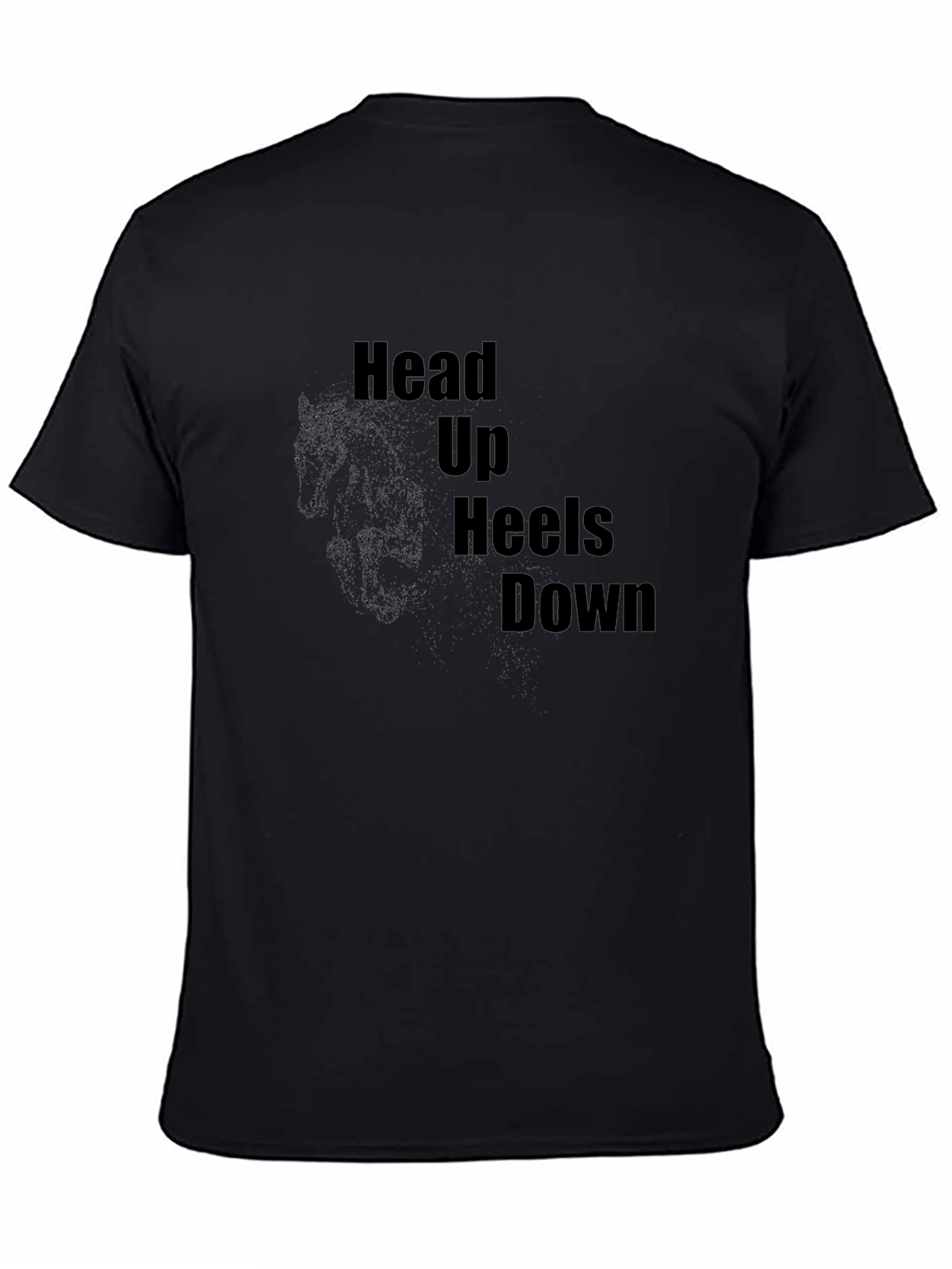 Equestrian T-Shirt - Head Up Heels Down