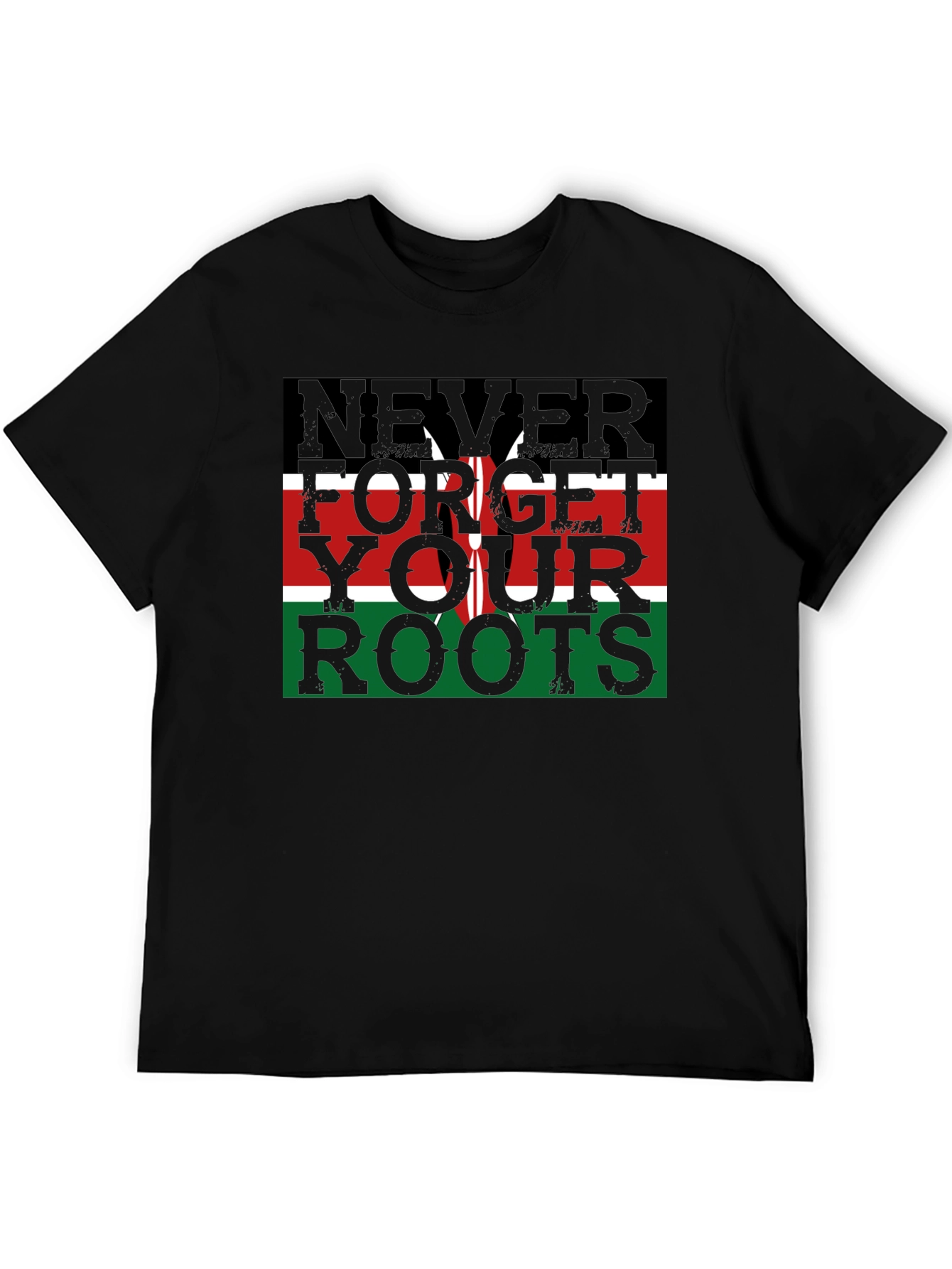 Kenya Roots T-Shirt - Never Forget Design