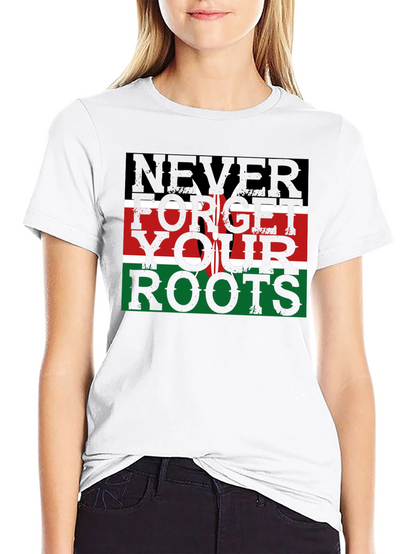 Kenya Roots T-Shirt - Never Forget Design