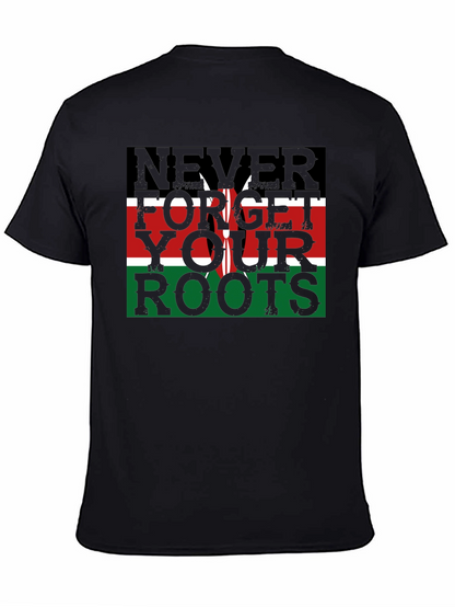 Kenya Roots T-Shirt - Never Forget Design