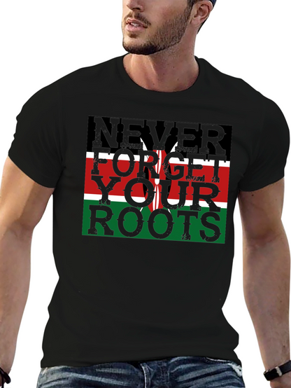 Kenya Roots T-Shirt - Never Forget Design