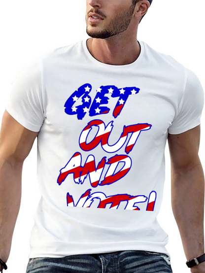 Get Out and Vote Graphic T-Shirt