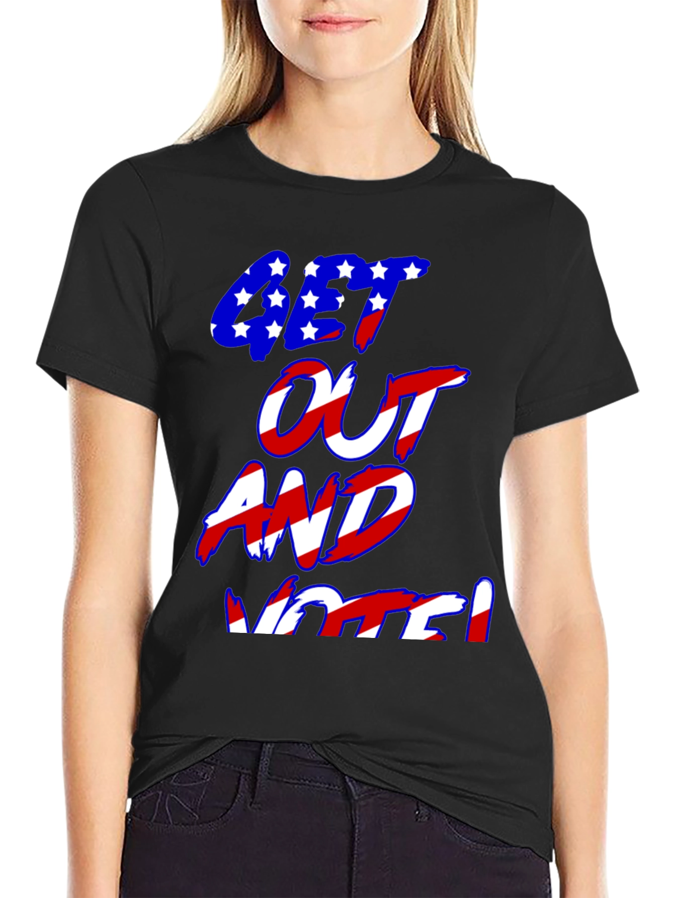 Get Out and Vote Graphic T-Shirt
