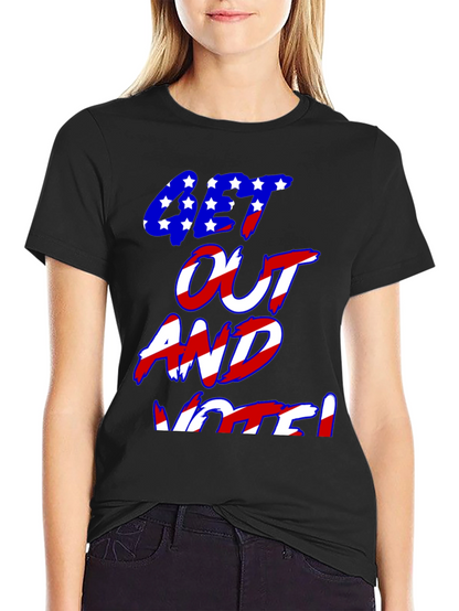 Get Out and Vote Graphic T-Shirt