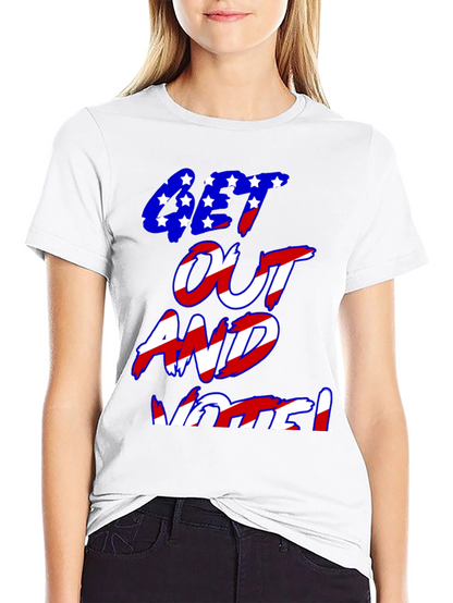 Get Out and Vote Graphic T-Shirt