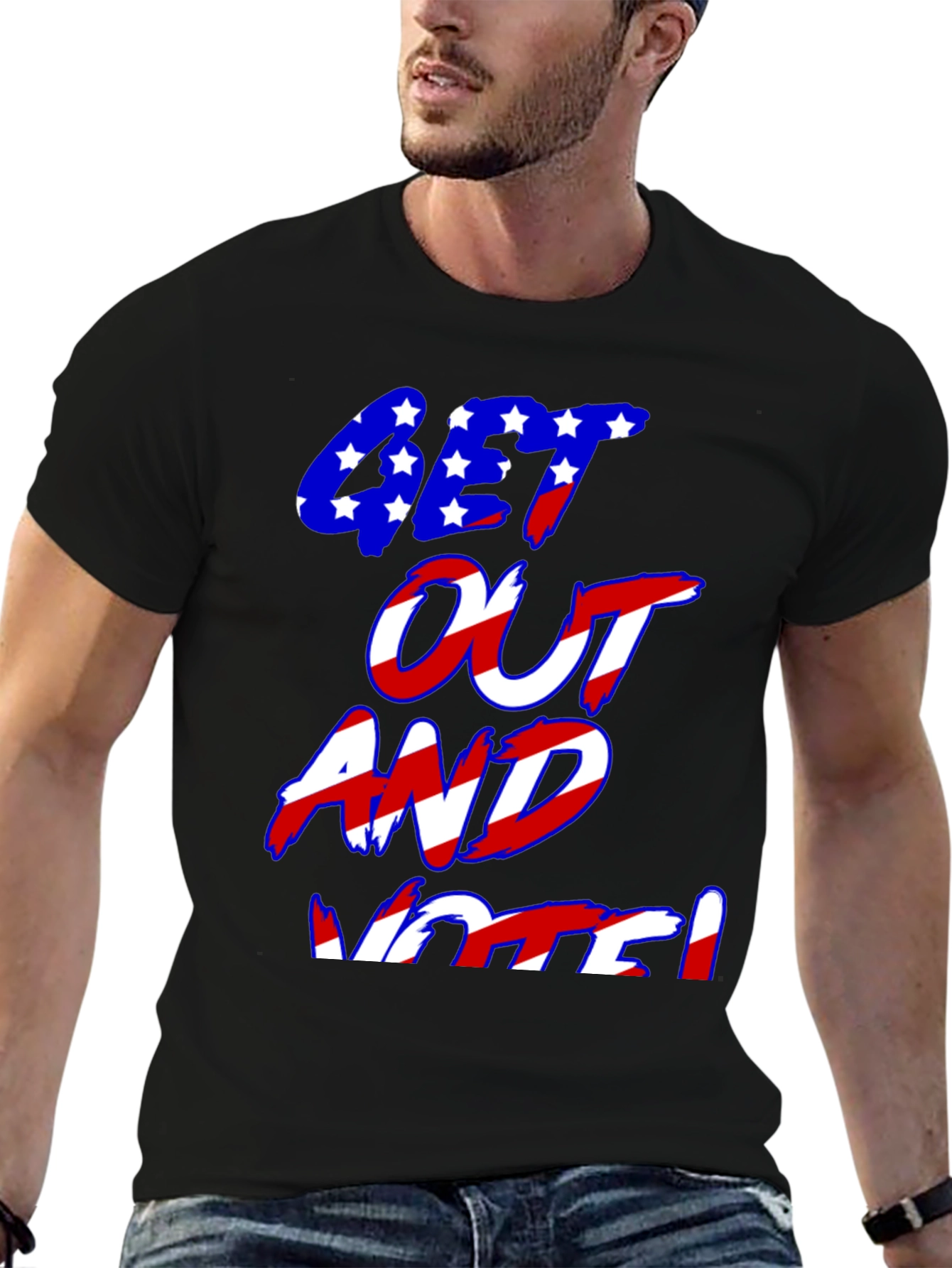 Get Out and Vote Graphic T-Shirt