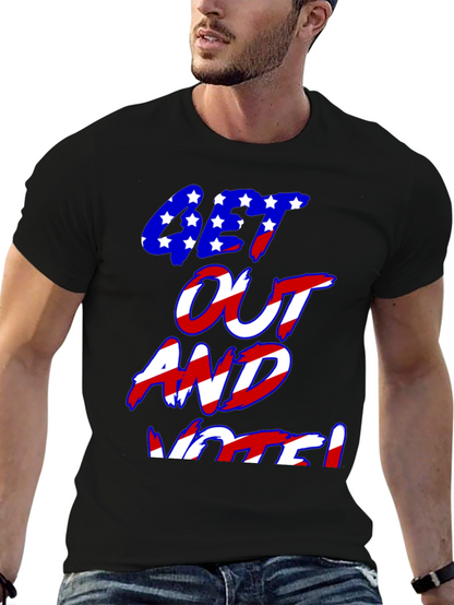 Get Out and Vote Graphic T-Shirt