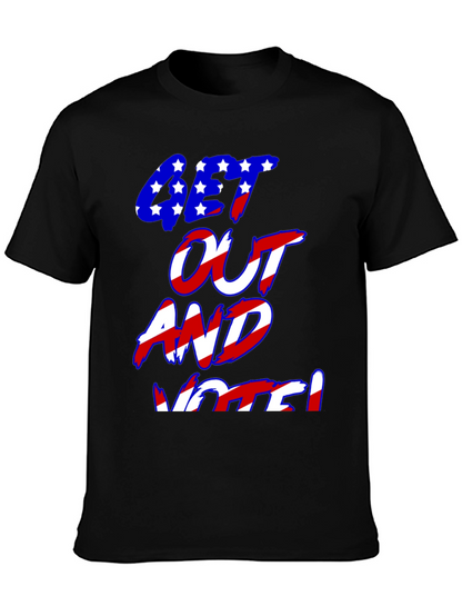 Get Out and Vote Graphic T-Shirt