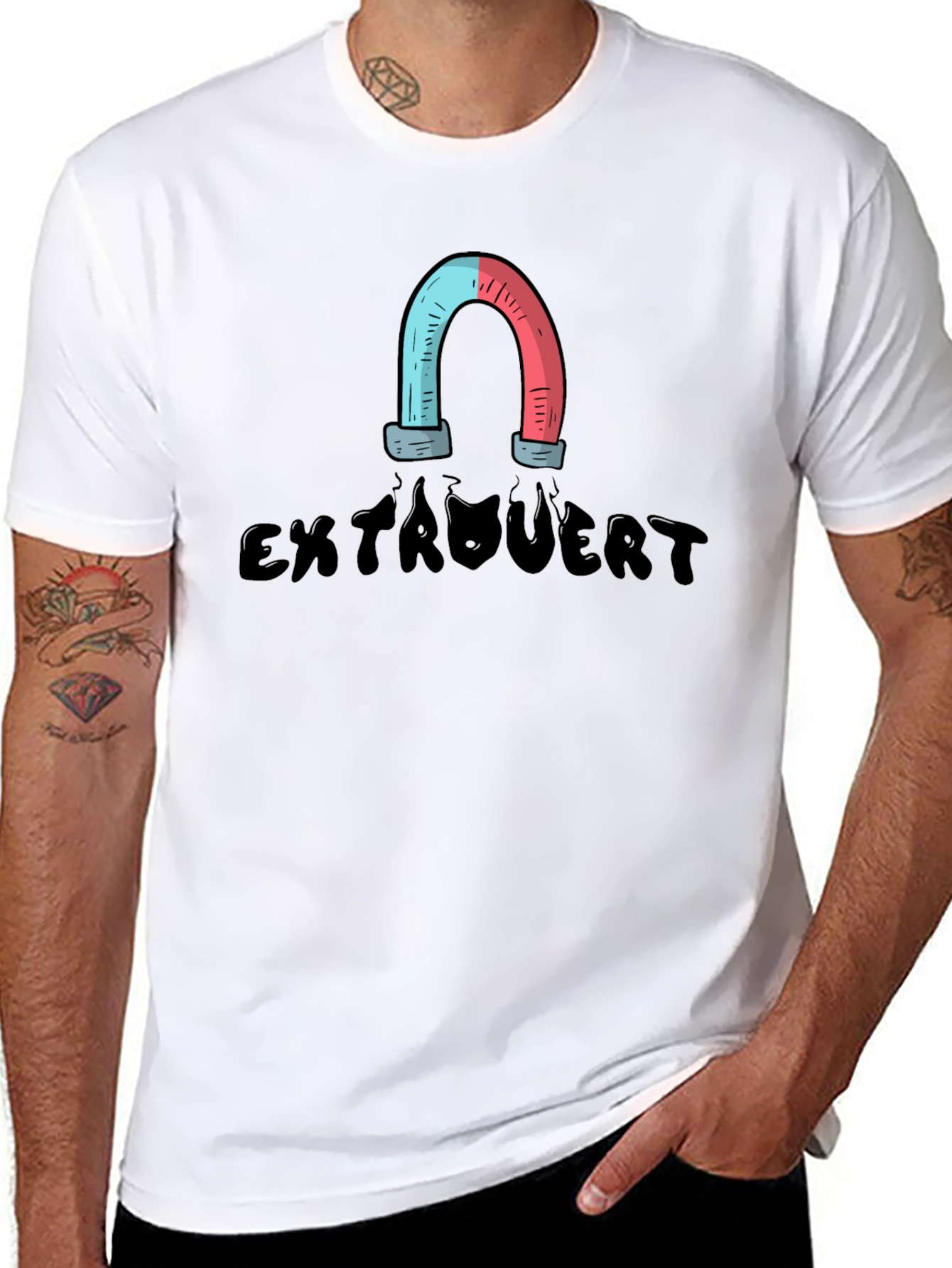 Extrovert Magnet T-Shirt