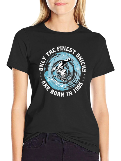 Finest Skiers Born in 1955 T-Shirt