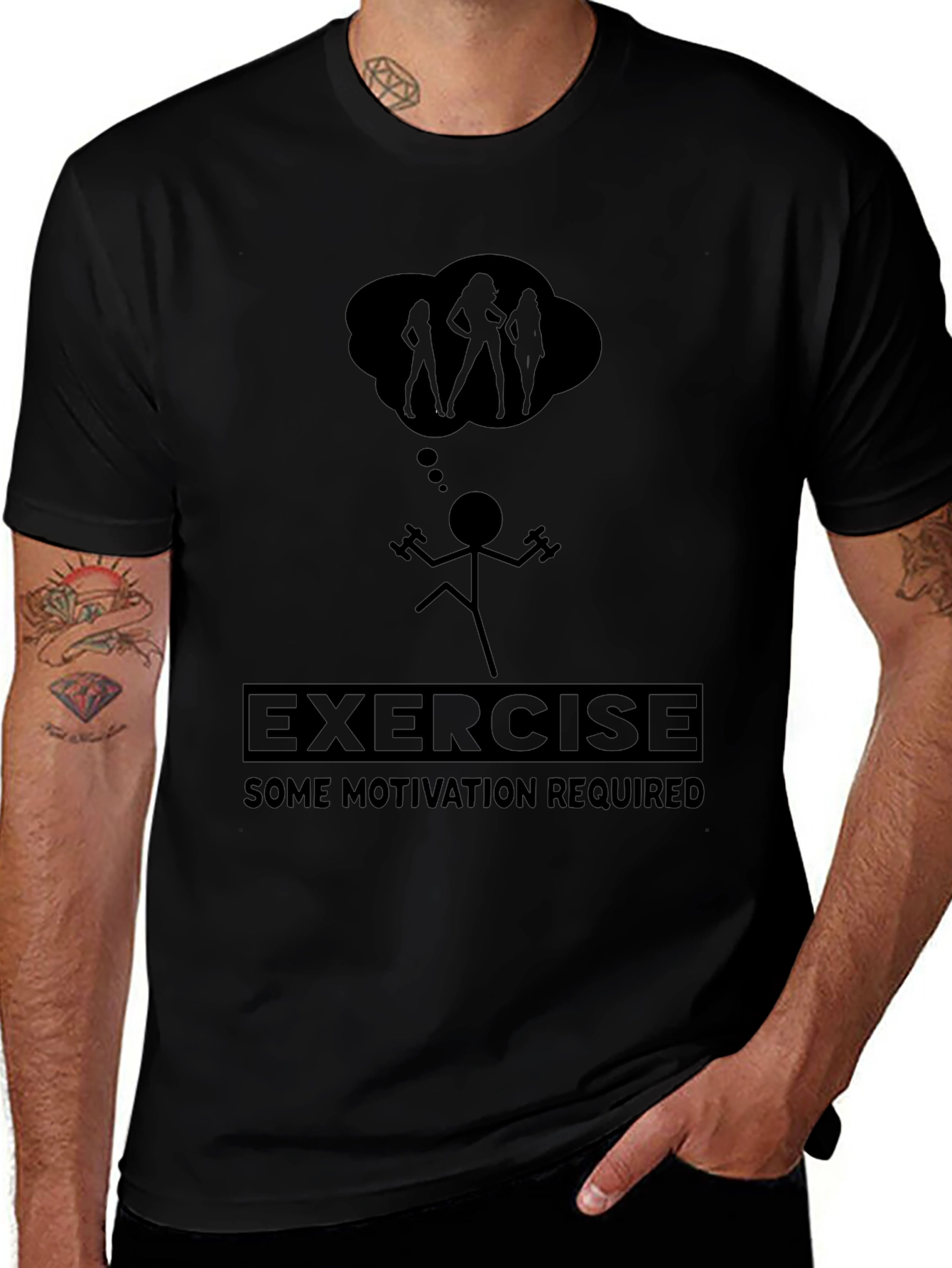 Funny Exercise Motivation T-Shirt