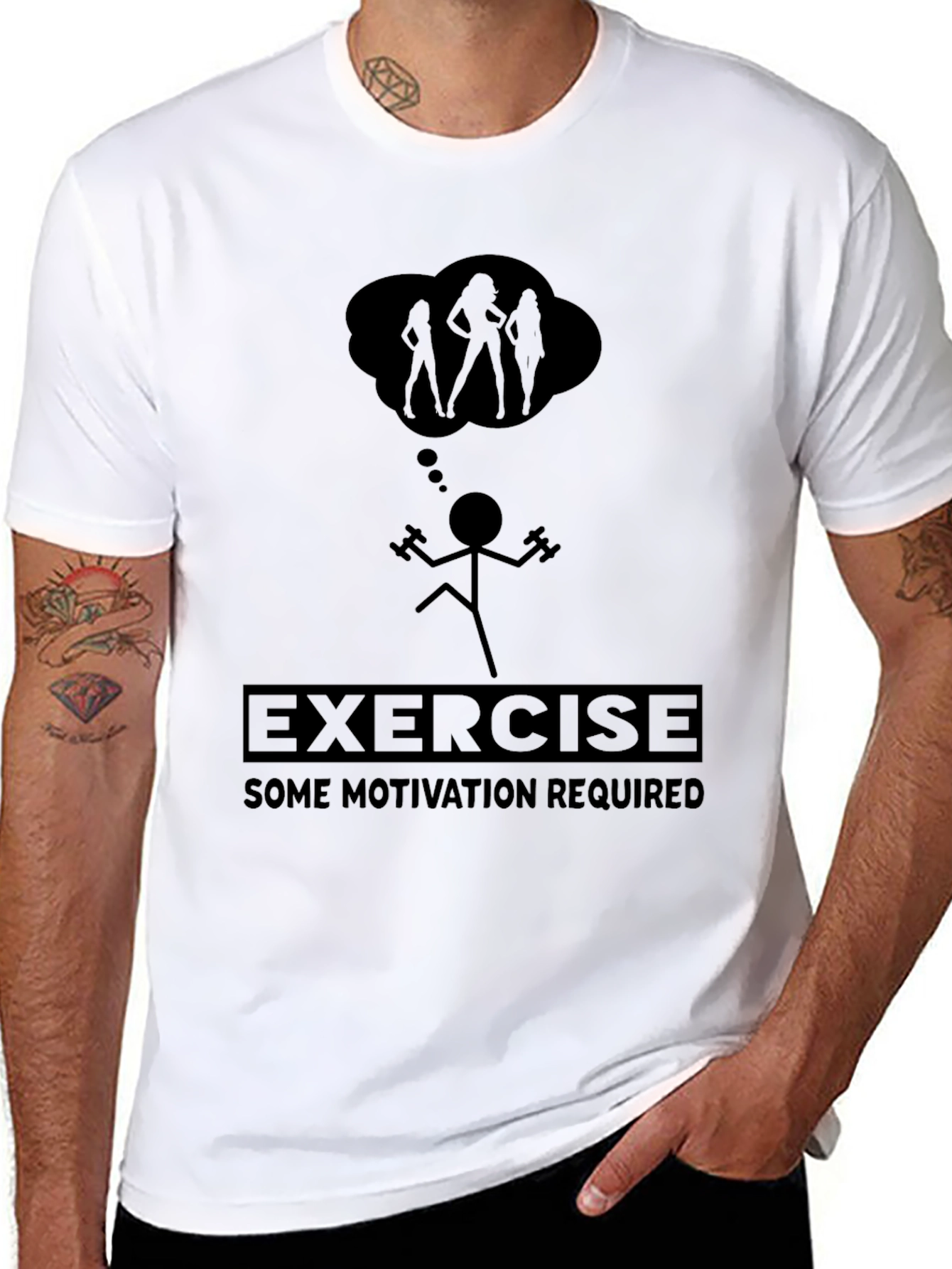 Funny Exercise Motivation T-Shirt