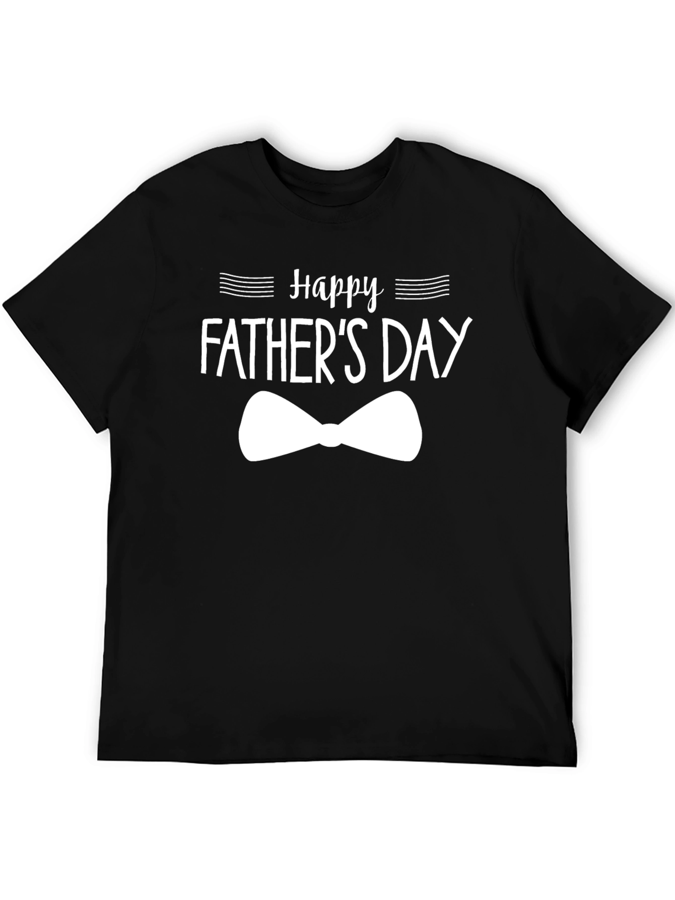 Happy Fathers Day Bowtie T-Shirt