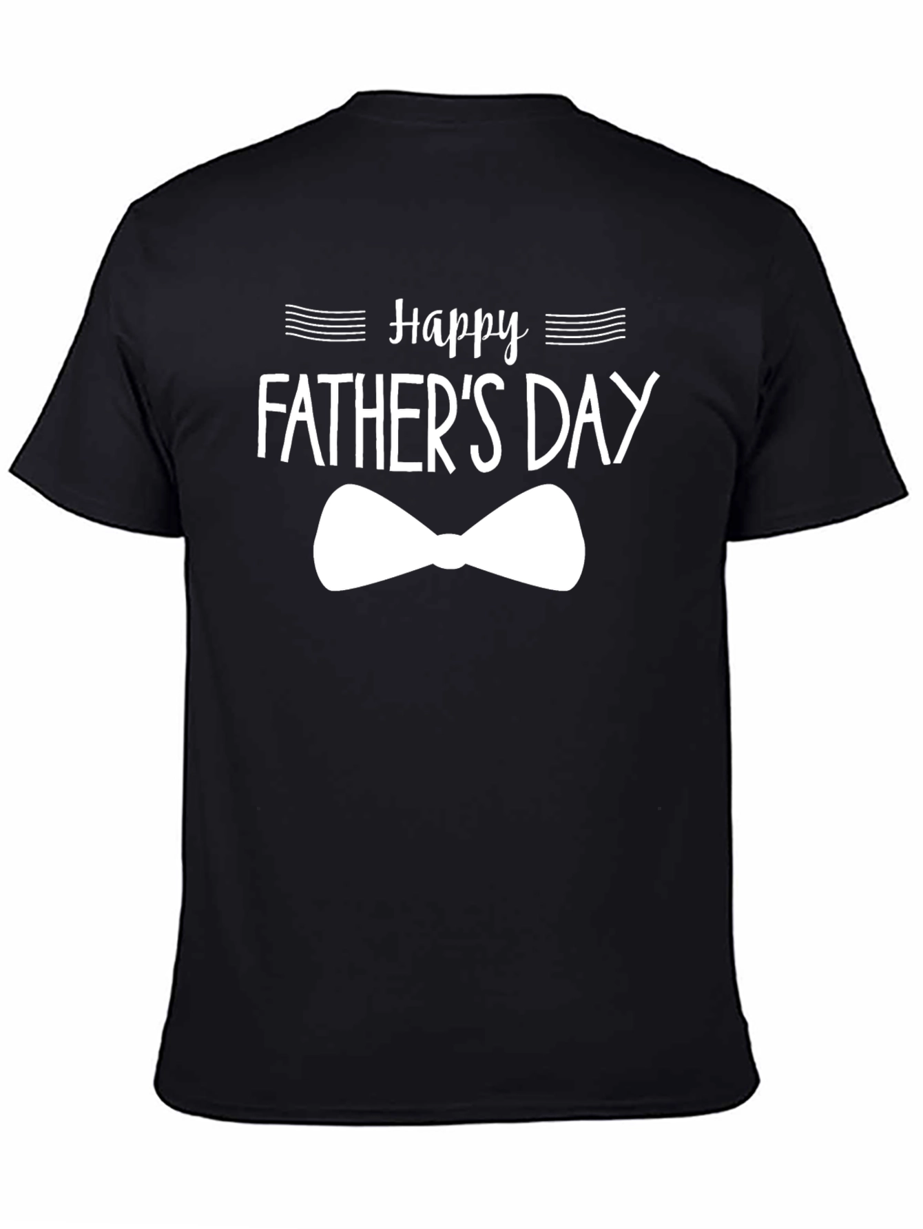 Happy Fathers Day Bowtie T-Shirt