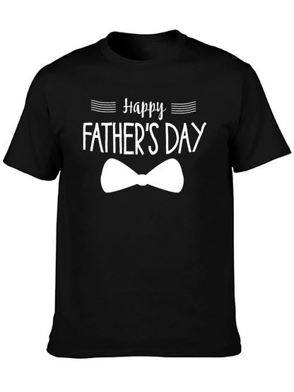 Happy Fathers Day Bowtie T-Shirt
