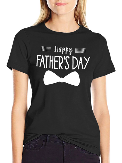 Happy Fathers Day Bowtie T-Shirt