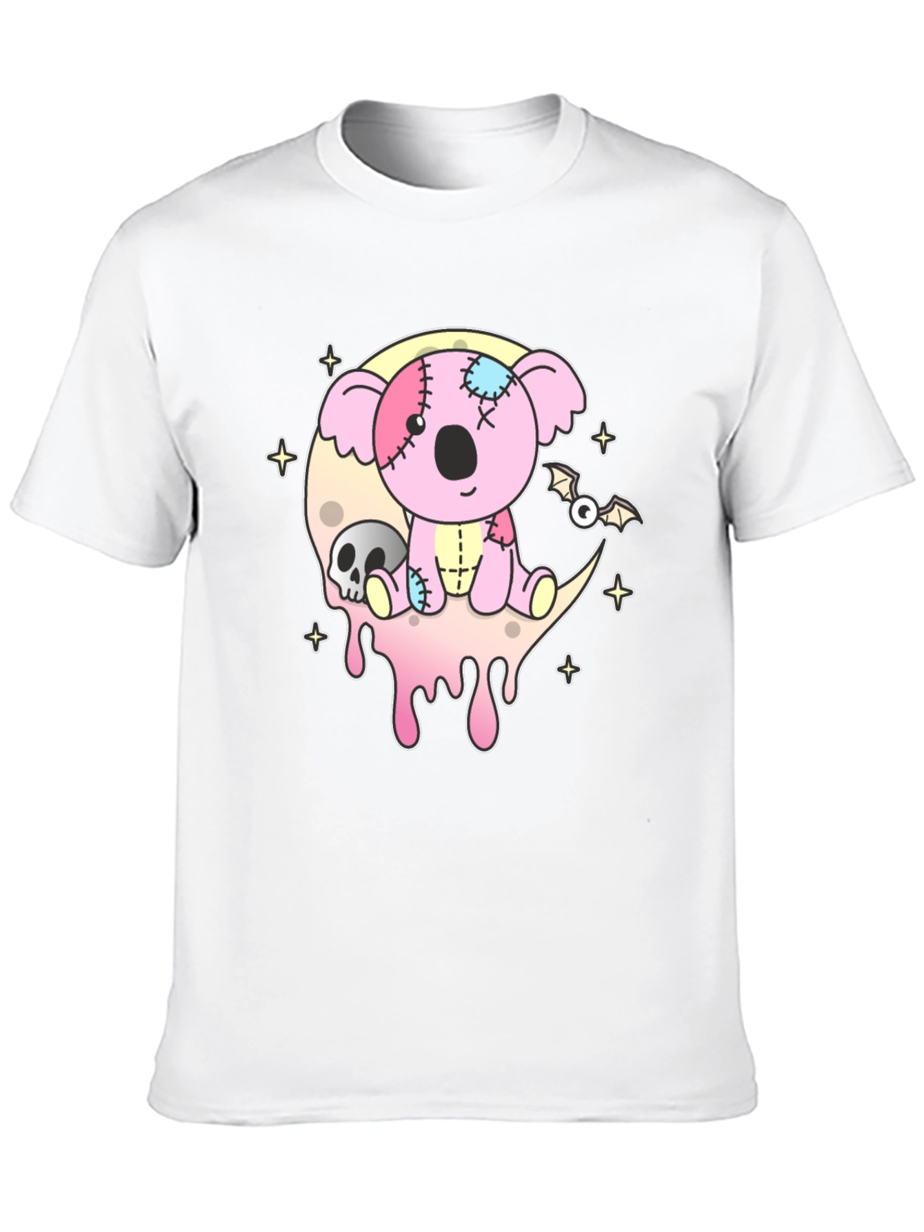 Creepy Cute Koala Bear Graphic T-Shirt