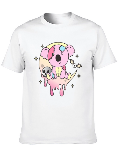 Creepy Cute Koala Bear Graphic T-Shirt