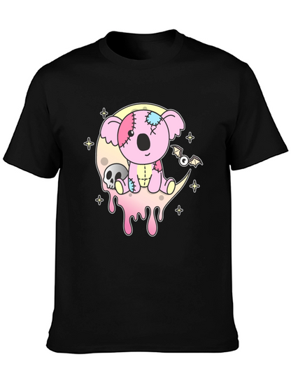 Creepy Cute Koala Bear Graphic T-Shirt