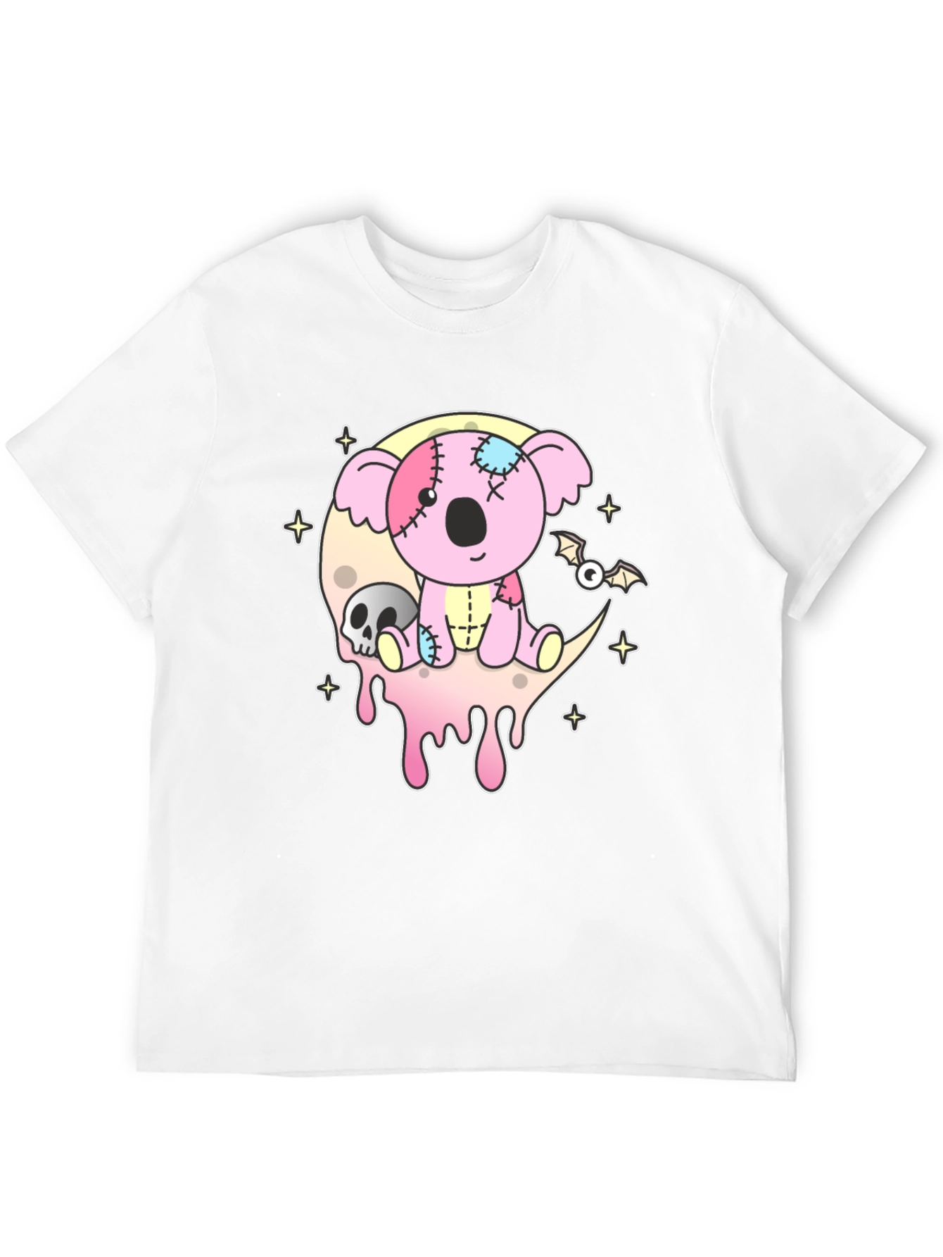 Creepy Cute Koala Bear Graphic T-Shirt