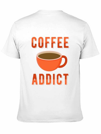 Coffee Addict T-Shirt - Black Graphic Tee