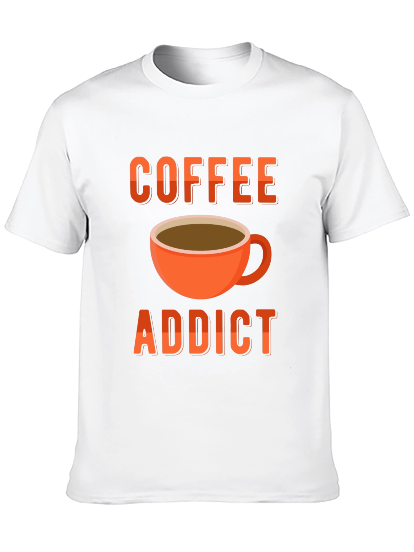 Coffee Addict T-Shirt - Black Graphic Tee