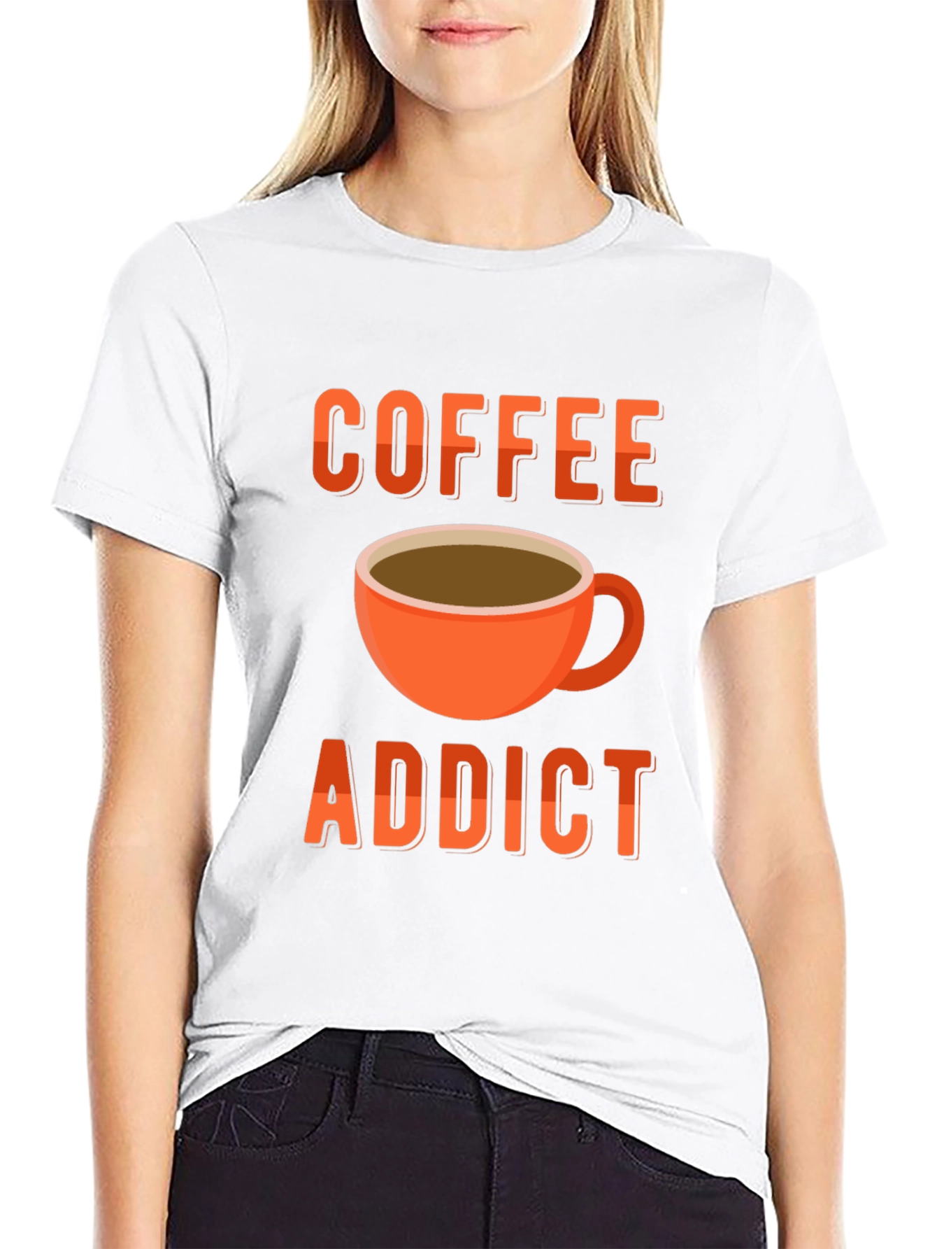 Coffee Addict T-Shirt - Black Graphic Tee