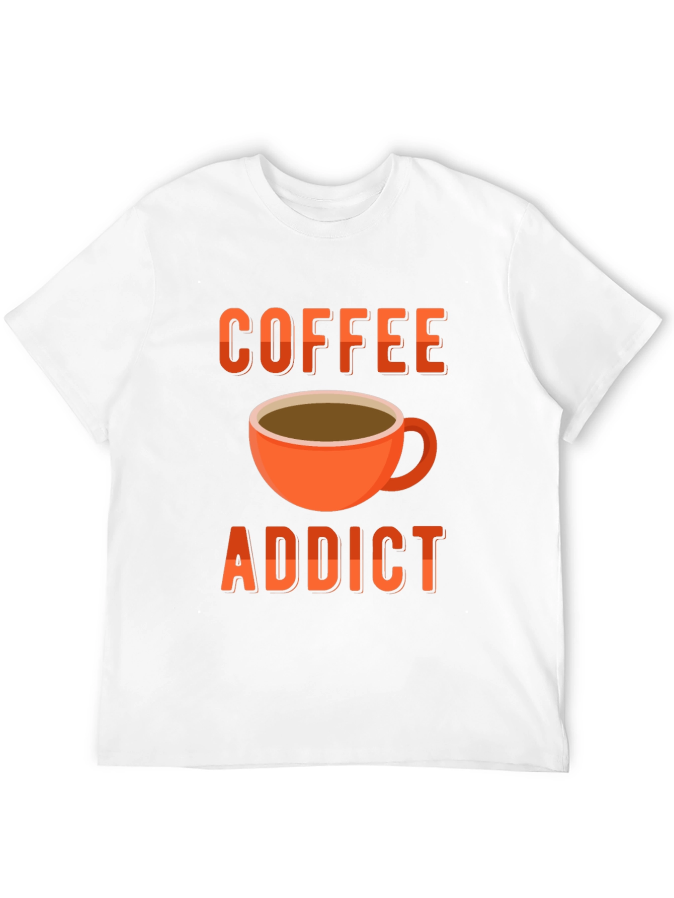 Coffee Addict T-Shirt - Black Graphic Tee