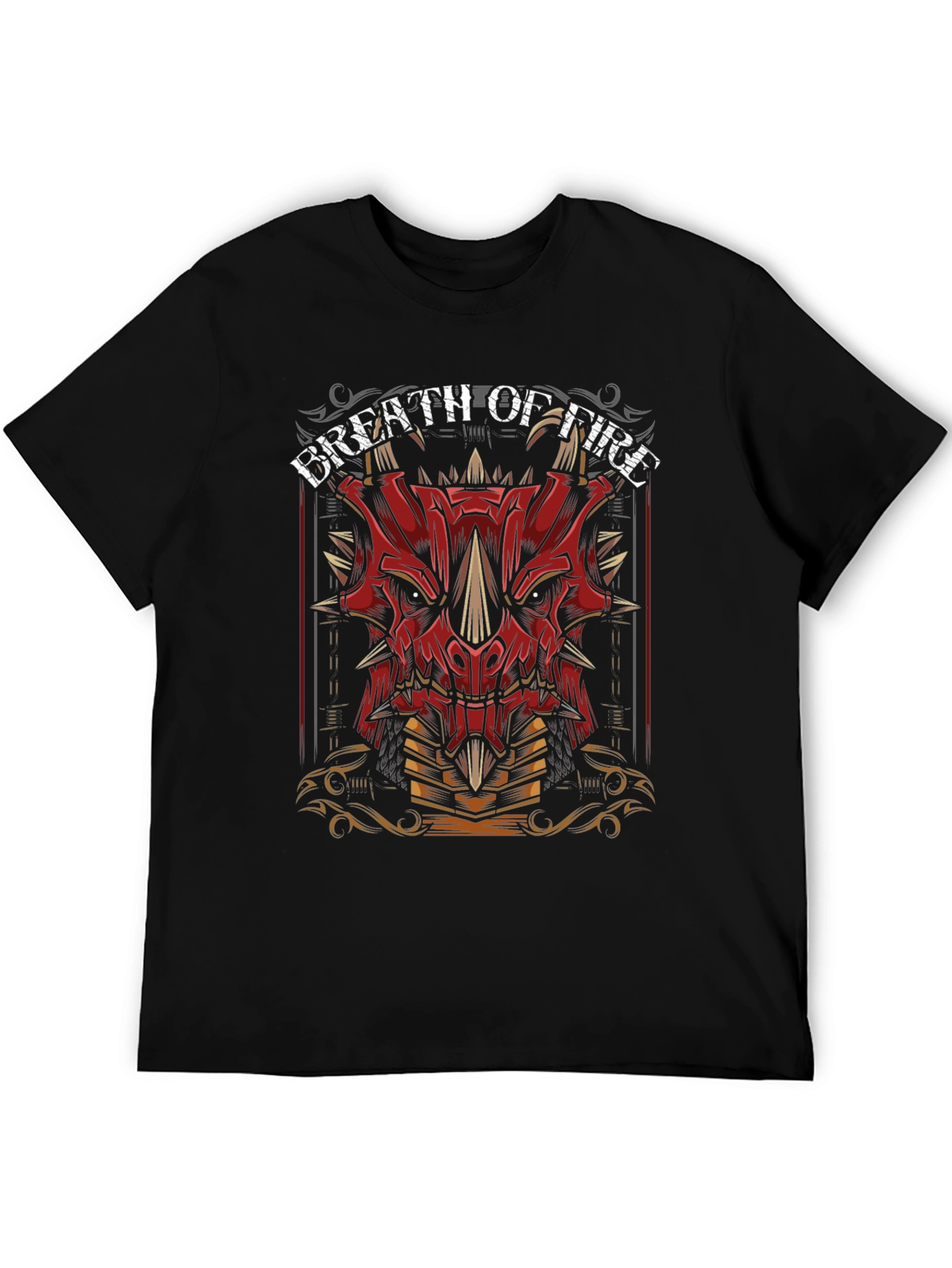Dragon Breath of Fire Graphic T-Shirt