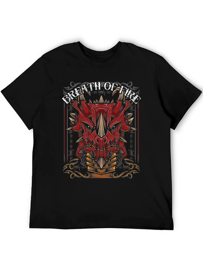 Dragon Breath of Fire Graphic T-Shirt