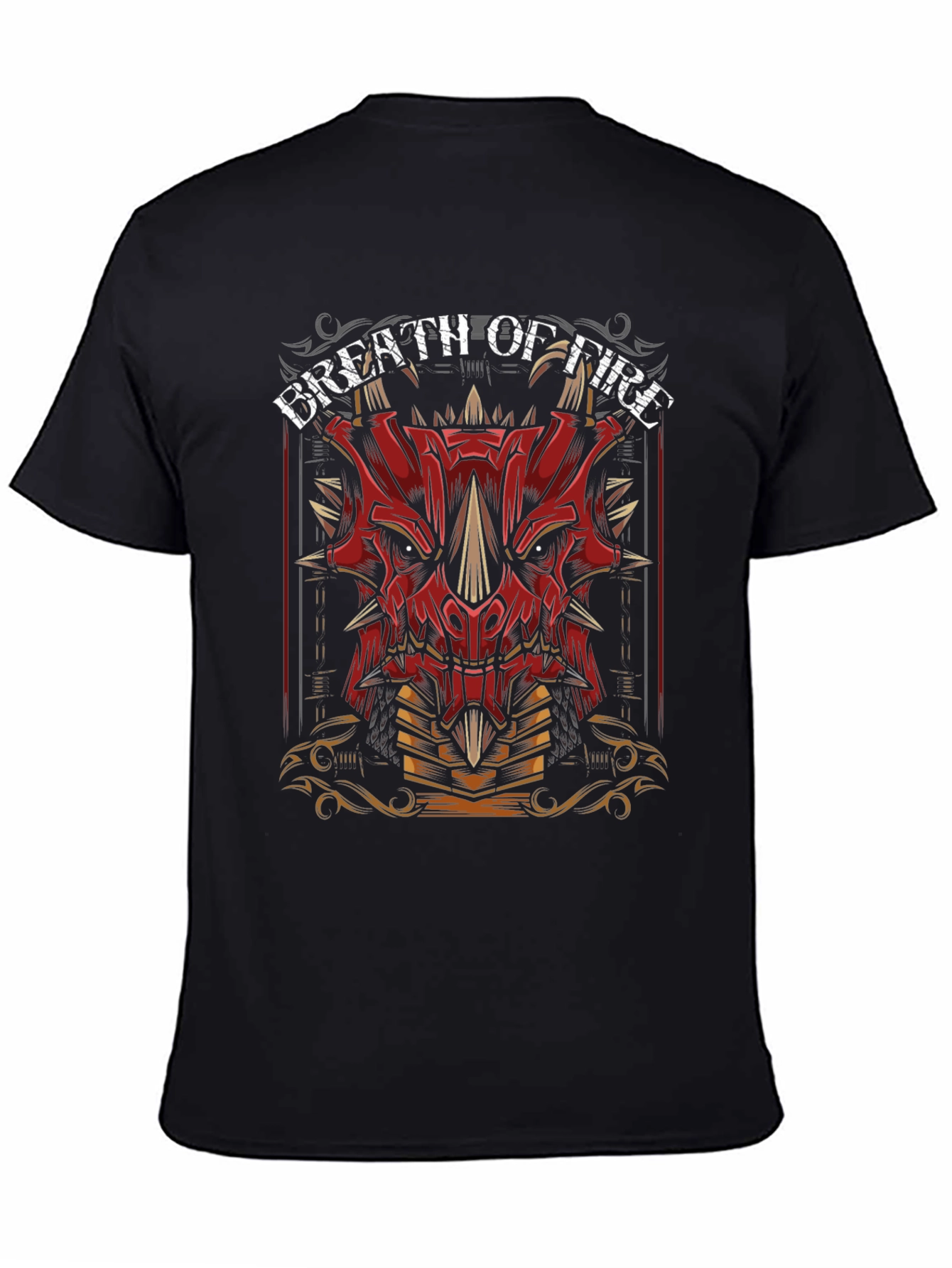 Dragon Breath of Fire Graphic T-Shirt
